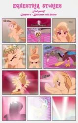 Size: 2429x3824 | Tagged: safe, artist:estories, derpibooru import, discord, oc, oc:alice goldenfeather, comic:find yourself, comic, high res