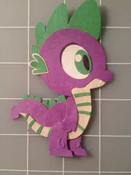 Size: 960x1280 | Tagged: artist:gopherfrog, craft, cutout, derpibooru import, dragon, handmade, paper, papercraft, safe, spike