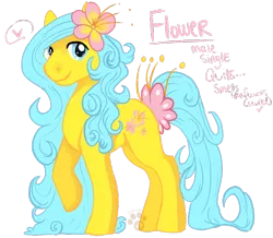 Size: 546x476 | Tagged: artist:tomocreations, derpibooru import, flowerbutt ponyes, oc, oc:flower, safe, unofficial characters only