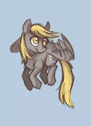 Size: 724x1000 | Tagged: safe, artist:rakuyou, derpibooru import, derpy hooves, pegasus, pony, female, mare, solo