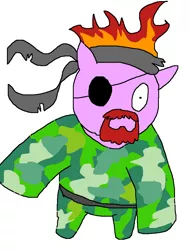 Size: 683x900 | Tagged: 1000 hours in ms paint, artist:pewdie-pinkiepie, cosplay, derpibooru import, metal gear, ms paint, oc, oc:clarance, safe, snake, stylistic suck, unofficial characters only