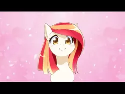 Size: 1024x768 | Tagged: safe, artist:yuki-zakuro, derpibooru import, screencap, oc, oc:poniko, unofficial characters only, pony, cute, japan ponycon, looking at you, ocbetes, smiling, youtube link