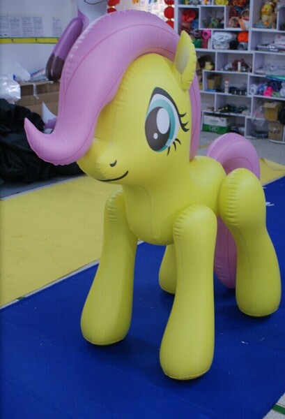 Size: 653x957 | Tagged: bootleg, derpibooru import, fluttershy, hongyi, inflatable, inflatable toy, irl, photo, pool toy, safe, solo