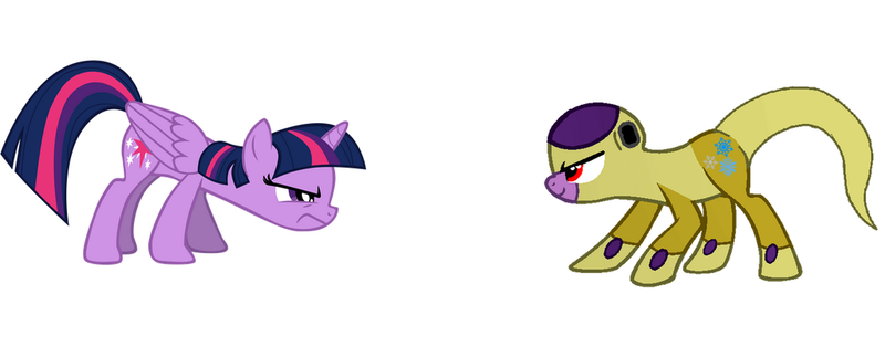 Size: 1024x413 | Tagged: safe, derpibooru import, twilight sparkle, twilight sparkle (alicorn), ponified, alicorn, pony, pony creator, dragon ball z, dragon ball z: resurrection of f, female, frieza, golden frieza, mare