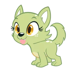 Size: 800x742 | Tagged: safe, artist:queencold, derpibooru import, oc, oc:jade, unofficial characters only, dog, equestria girls, april fools, dogified, equestria girls-ified, puppy, simple background, solo, species swap, transparent background