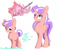 Size: 1603x1347 | Tagged: artist:farewelldecency, derpibooru import, duality, male to female, next generation, oc, oc:flambé, offspring, parent:flash sentry, parents:flashlight, parents:flashlightshimmer, parent:sunset shimmer, parent:twilight sparkle, safe, solo, transgender, unofficial characters only