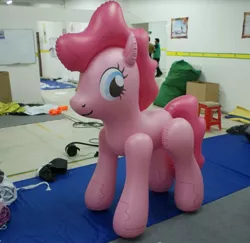 Size: 994x965 | Tagged: bootleg, derpibooru import, hongyi, inflatable, inflatable toy, irl, photo, pinkie pie, pool toy, safe, solo