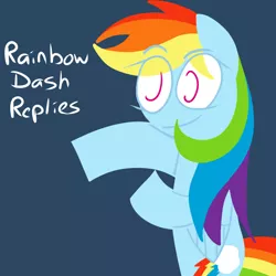 Size: 1280x1280 | Tagged: safe, artist:toonboy92484, derpibooru import, rainbow dash, ask, rainbow dash replies, solo, tumblr