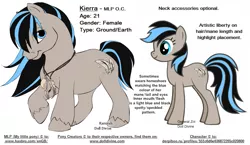 Size: 937x542 | Tagged: artist needed, derpibooru import, oc, oc:kierra, pony creator, reference sheet, safe, solo, source needed, unofficial characters only