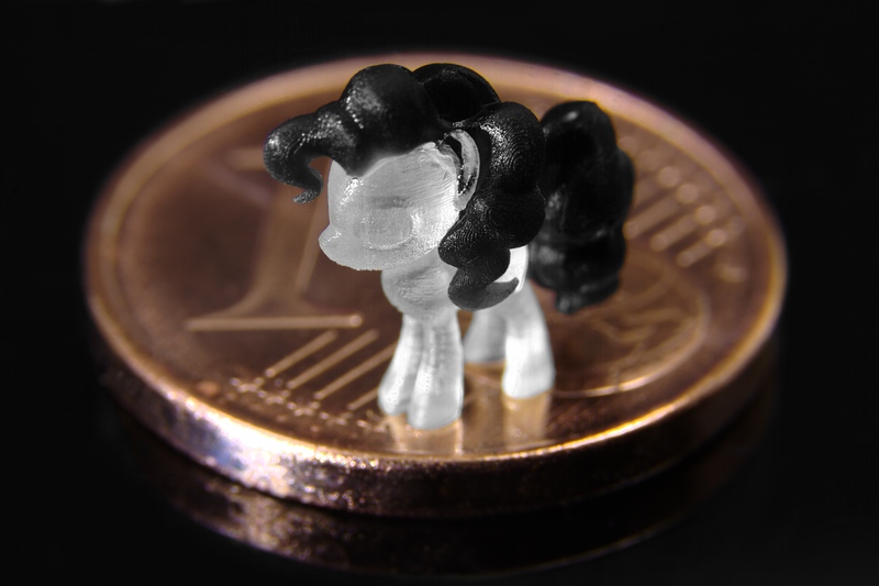 Size: 2500x1665 | Tagged: 3d print, coin, derpibooru import, euro, micro, photo, pinkie pie, rmpd, safe