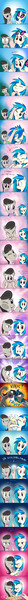 Size: 1309x27839 | Tagged: suggestive, artist:doublewbrothers, derpibooru import, octavia melody, vinyl scratch, human, pony, bellyrubs, comic, cute, daaaaaaaaaaaw, dis gon b gud, female, fight, first person view, friends with benefits, hand, hnnng, holding a pony, lesbian, nuzzling, offscreen character, petting, pony simulator, popcorn, pov, scratchtavia, shipping, simulator, sissy slap fight, tavibetes, that escalated quickly, vinylbetes