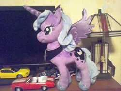 Size: 1600x1200 | Tagged: aurora, derpibooru import, fluttershy, irl, photo, plushie, princess luna, s1 luna, safe