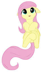 Size: 3179x5232 | Tagged: safe, artist:mlpblueray, artist:sokolas, derpibooru import, fluttershy, pegasus, pony, cute, floppy ears, on back, shyabetes, simple background, solo, transparent background, vector