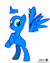 Size: 5075x6400 | Tagged: absurd resolution, artist:mlpblueray, base, derpibooru import, oc, safe, simple background, solo, transparent background, unofficial characters only, vector