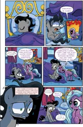 Size: 773x1187 | Tagged: artist:brendahickey, comic, derpibooru import, dialogue, edit, idw, implied erection, king sombra, meme, radiant hope, special eyes, suggestive, text edit