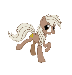Size: 640x668 | Tagged: safe, artist:anearbyanimal, artist:griffonite, derpibooru import, ponified, earth pony, pony, animated, epona, female, mare, simple background, solo, spinning, the legend of zelda, transparent background