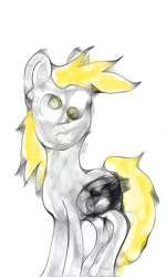 Size: 480x800 | Tagged: safe, artist:gallifreyanequine, derpibooru import, derpy hooves, pegasus, pony, creepy, phone art