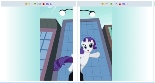 Size: 520x280 | Tagged: derpibooru, derpibooru import, exploitable meme, forced juxtaposition, juxtaposition, juxtaposition win, lamppost, meme, meta, rarity, rarity takes manehattan, safe