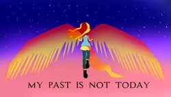 Size: 1024x582 | Tagged: safe, derpibooru import, sunset shimmer, equestria girls, my past is not today, solo, sunset phoenix
