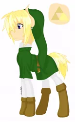 Size: 621x1006 | Tagged: artist:danteskitten, crossover, derpibooru import, link, my little pony, safe, the legend of zelda