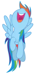 Size: 2500x5004 | Tagged: artist:estories, cute, derpibooru import, flying, nose in the air, open mouth, rainbow dash, safe, simple background, solo, transparent background, vector