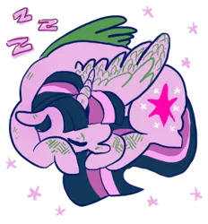 Size: 302x325 | Tagged: safe, artist:let-the-rainbow-remind-us, derpibooru import, part of a set, twilight sparkle, twilight sparkle (alicorn), alicorn, pony, female, mare, sleeping, solo