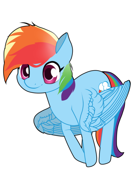 Size: 1024x1365 | Tagged: artist:sofilut, derpibooru import, rainbow dash, safe, simple background, smiling, solo, transparent background