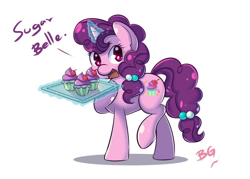 Size: 1400x1000 | Tagged: artist:tikrs007, cupcake, derpibooru import, safe, solo, sugar belle, the cutie map