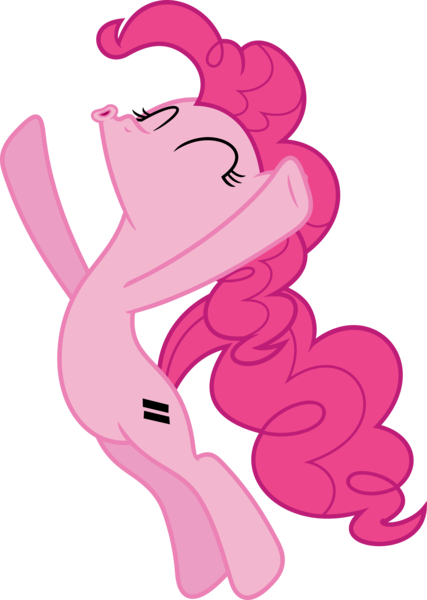 Size: 2532x3562 | Tagged: artist:porygon2z, derpibooru import, equal cutie mark, pinkie pie, safe, simple background, solo, the cutie map, transparent background, vector