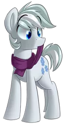 Size: 856x1593 | Tagged: safe, artist:january3rd, derpibooru import, double diamond, earth pony, pony, the cutie map, clothes, cute, double dawwmond, male, nom, scarf, simple background, solo, stallion, transparent background