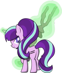 Size: 1441x1695 | Tagged: artist:ideltavelocity, bedroom eyes, derpibooru import, s5 starlight, safe, simple background, solo, staff, staff of sameness, starlight glimmer, the cutie map, transparent background, vector