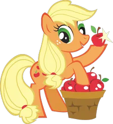 Size: 2623x2862 | Tagged: applejack, castle creator, derpibooru import, hatless, missing accessory, official, quality, safe, simple background, solo, stock vector, transparent background, vector