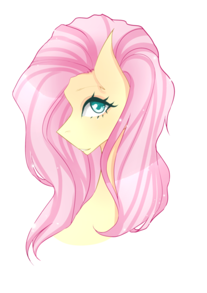 Size: 1024x1448 | Tagged: safe, artist:cristate, derpibooru import, fluttershy, pegasus, pony, bust, female, mare, portrait, profile, simple background, solo, transparent background