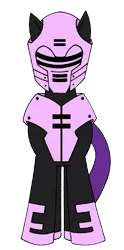 Size: 372x750 | Tagged: armor, artist:combatkaiser, derpibooru import, equalized, oc, safe, simple background, transparent background, unofficial characters only