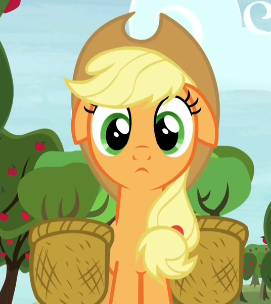 Size: 921x1031 | Tagged: applejack, castle sweet castle, derpibooru import, reaction image, safe, screencap, solo