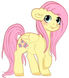 Size: 1024x1150 | Tagged: artist:dance-to-forget, derpibooru import, fluttershy, safe, solo, unshorn fetlocks