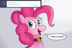 Size: 1200x800 | Tagged: safe, artist:ask-puppy-pie, artist:egstudios93, derpibooru import, pinkie pie, ask, puppy pie, solo, tumblr