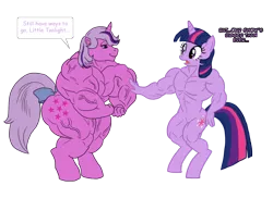 Size: 1200x873 | Tagged: anthro, artist:advanceddefense, artist:furry, barbie doll anatomy, colored, derpibooru import, fetish, flexing, g1, muscle fetish, muscles, suggestive, twilight muscle, twilight sparkle, vein