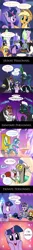 Size: 1927x14393 | Tagged: safe, artist:doublewbrothers, derpibooru import, adagio dazzle, applejack, aria blaze, discord, fido, flam, flim, gilda, king sombra, lord tirek, nightmare moon, queen chrysalis, rover, smarty pants, sonata dusk, spot, starlight glimmer, trixie, twilight sparkle, twilight sparkle (alicorn), alicorn, diamond dog, gryphon, pony, castle sweet castle, the cutie map, a better ending for chrysalis, a better ending for tirek, antagonist, bucket, butler, camera, clothes, comedy, comic, costume, crying, cute, cutealis, female, is this supposed to be humorous, janitor, maid, mare, meme, mop, pancakes, plunger, plushie, season 5 comic marathon, security camera, servant, tears of joy, tirebetes, toilet, toilet plunger, tyrant sparkle, video camera