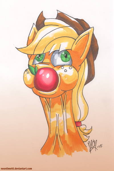 Size: 3600x5400 | Tagged: apple, applejack, apple.mov, artist:neoncel, derpibooru import, .mov, safe, solo