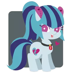 Size: 1700x1700 | Tagged: safe, artist:snow angel, derpibooru import, sonata dusk, ponified, pony, equestria girls, cute, equestria girls ponified, heart, simple background, solo, sonatabetes, transparent background