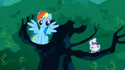 Size: 1366x768 | Tagged: derpibooru import, opalescence, rainbow dash, safe, screencap, suited for success