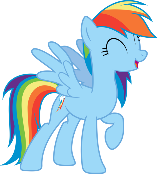 Size: 7474x8249 | Tagged: safe, artist:djdavid98, artist:embersatdawn, derpibooru import, rainbow dash, pegasus, pony, castle sweet castle, .ai available, absurd resolution, cute, dashabetes, eyes closed, female, happy, mare, open mouth, raised hoof, simple background, singing, smiling, solo, spread wings, transparent background, vector