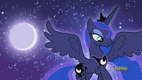 Size: 500x281 | Tagged: animated, apple bloom, bloom and gloom, butt, derpibooru import, discovery family, discovery family logo, dream walker luna, moon, moon work, plot, princess luna, safe, screencap, shadow, shadow bloom