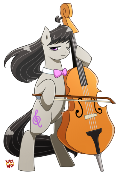 Size: 650x950 | Tagged: artist:norang94, cello, derpibooru import, musical instrument, octavia melody, safe, simple background, solo, transparent background