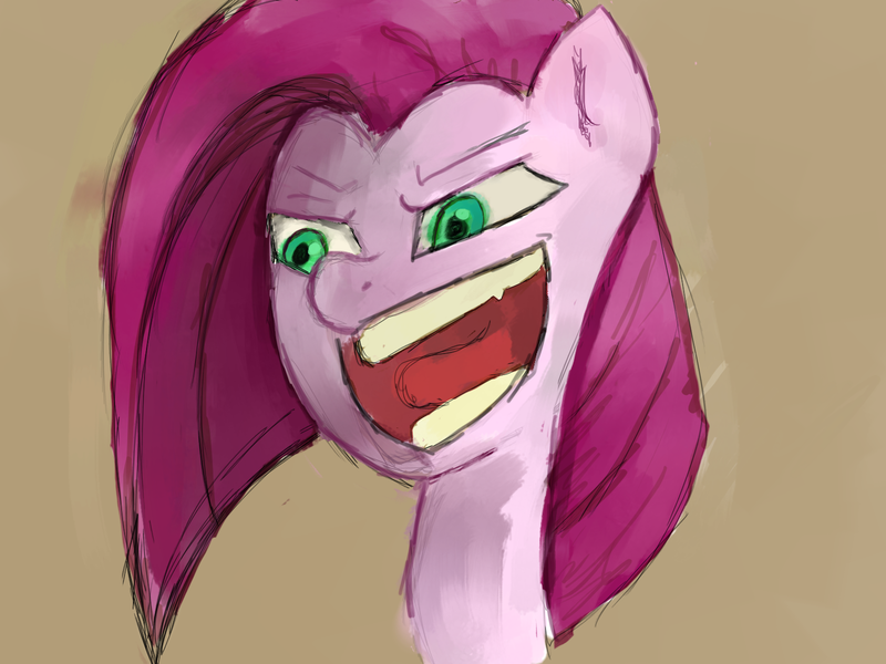 Size: 1600x1200 | Tagged: safe, derpibooru import, pinkie pie, close-up, comic, evil, laughing, pinkamena diane pie, smiling, teeth