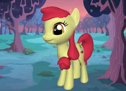 Size: 820x592 | Tagged: safe, artist:darth-silas, derpibooru import, apple bloom, earth pony, pony, bloom and gloom, 3d, 3d pony creator, alternate cutie mark, female, mare, older, pony creator 3d, ponylumen, potion, sweet apple acres