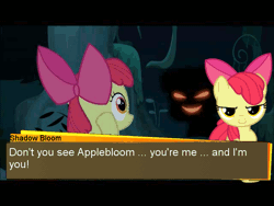 Size: 640x480 | Tagged: animated, apple bloom, bloom and gloom, crossover, derpibooru import, persona, persona 4, safe, shadow, shadow bloom, shin megami tensei