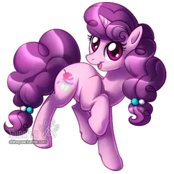 Size: 500x500 | Tagged: artist:shinepawpony, cute, derpibooru import, raised hoof, safe, simple background, solo, sugar belle, sugarbetes, the cutie map, transparent background