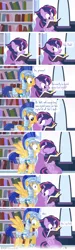Size: 950x3152 | Tagged: safe, artist:dm29, derpibooru import, flash sentry, twilight sparkle, twilight sparkle (alicorn), alicorn, pony, castle sweet castle, adorkable, alternate hairstyle, comic, crystallized, cute, dork, episodes from the crystal empire, female, flashlight, kissing, male, mare, punklight sparkle, shipping, spread wings, straight, wingboner